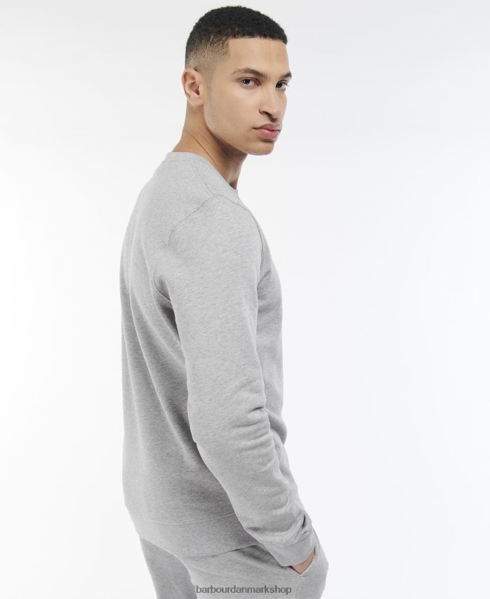 sort ridsdale sweatshirt med rund hals BR2BR21012 Mænd Barbour tøj