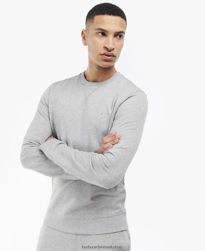 sort ridsdale sweatshirt med rund hals BR2BR21012 Mænd Barbour tøj