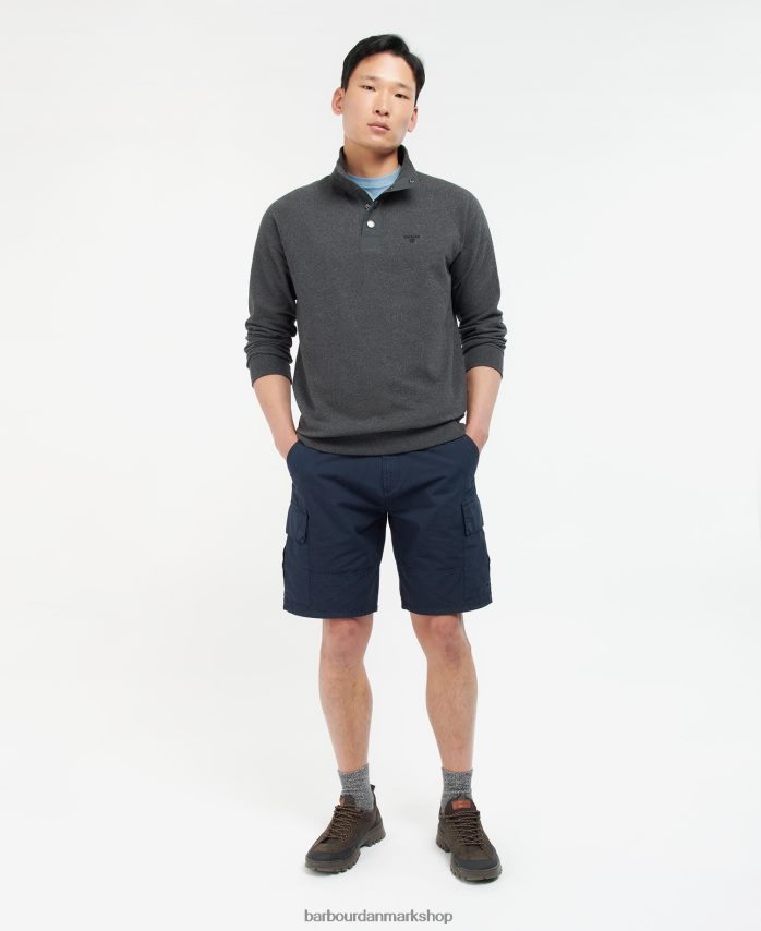 tåge halv snap sweatshirt BR2BR21004 Mænd Barbour tøj