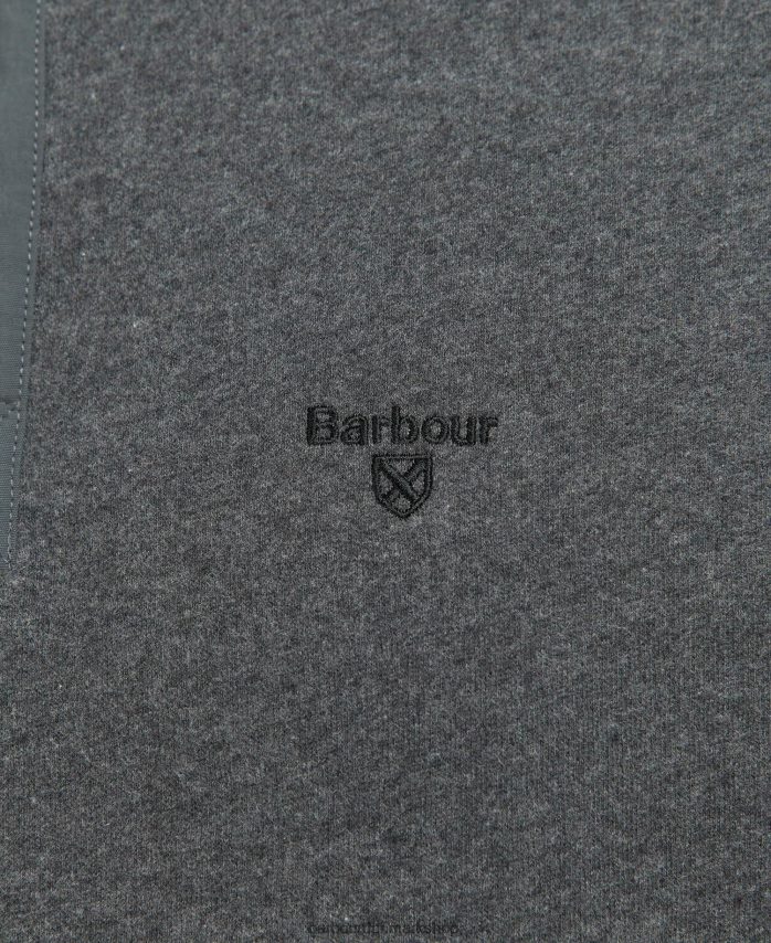 tåge halv snap sweatshirt BR2BR21004 Mænd Barbour tøj