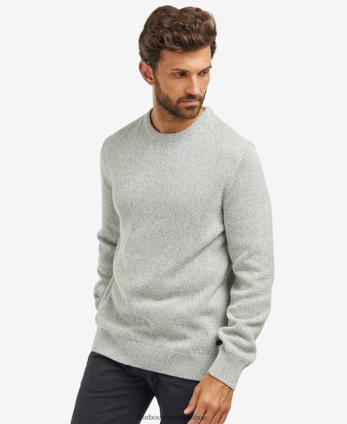 flåde bomuld twist nelson sweatshirt BR2BR21096 Mænd Barbour tøj