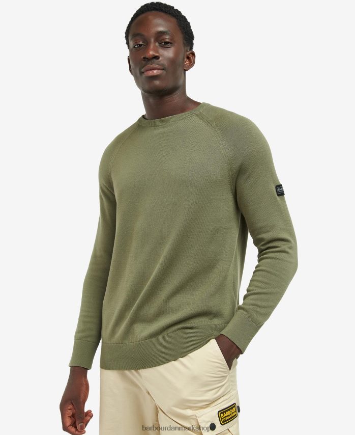 internationale flåde bomuldstrøje med rund hals BR2BR21121 Mænd Barbour tøj