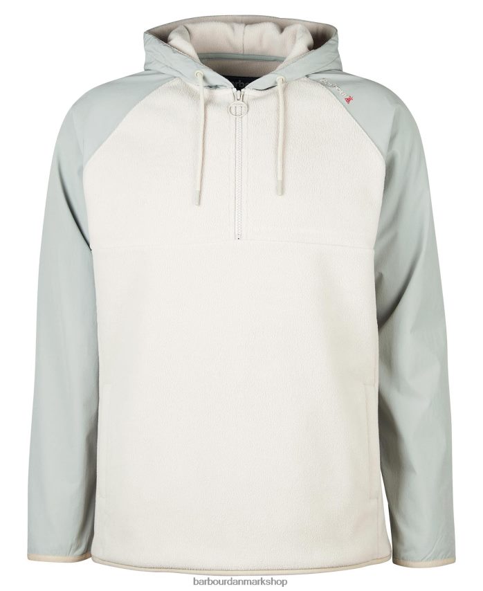 paloma newfield fleece-hættetrøje med halv lynlås BR2BR21132 Mænd Barbour tøj