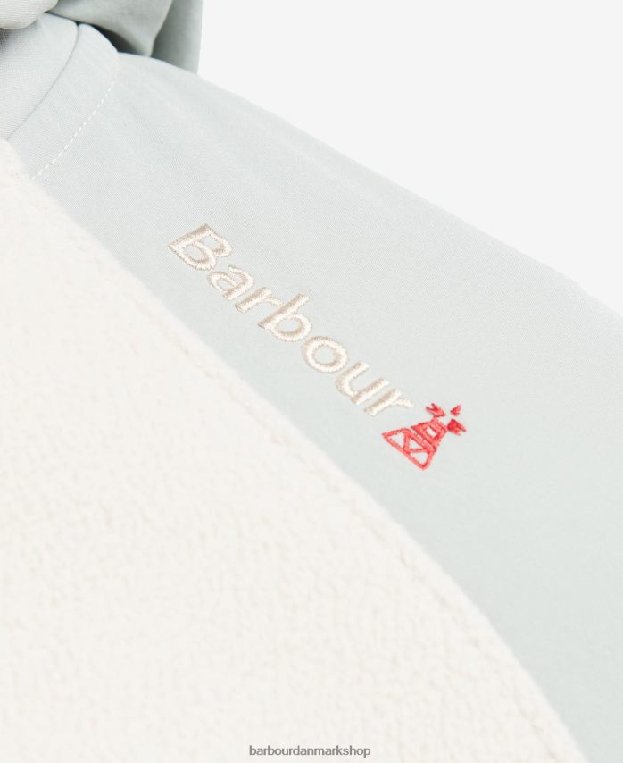 paloma newfield fleece-hættetrøje med halv lynlås BR2BR21132 Mænd Barbour tøj