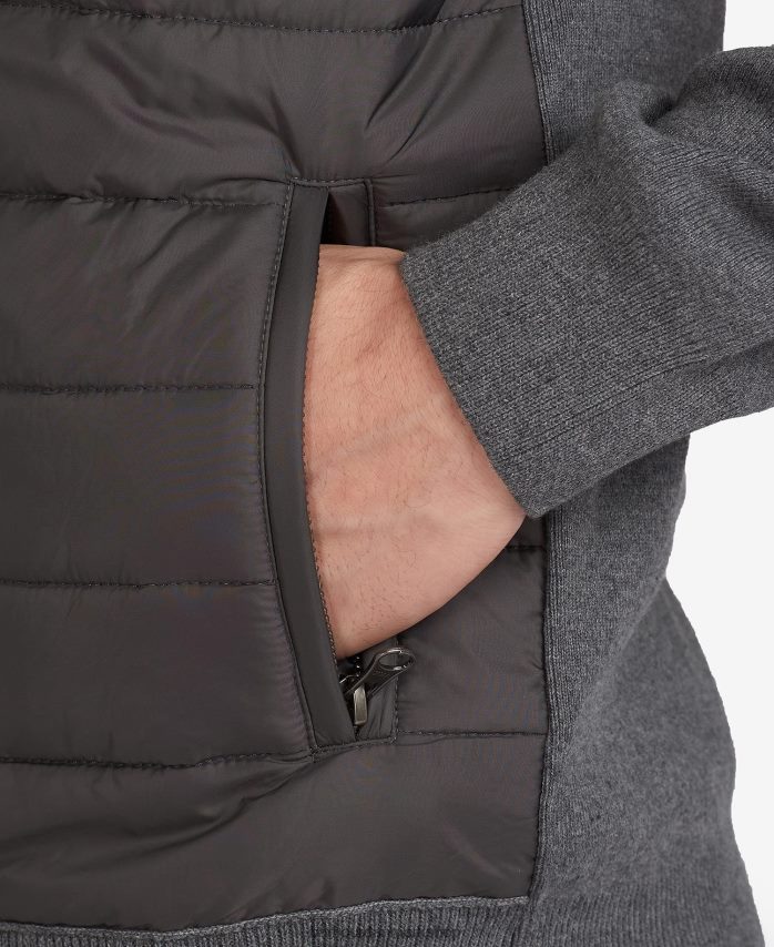 storm mergel lynlås igennem BR2BR21131 Mænd Barbour tøj