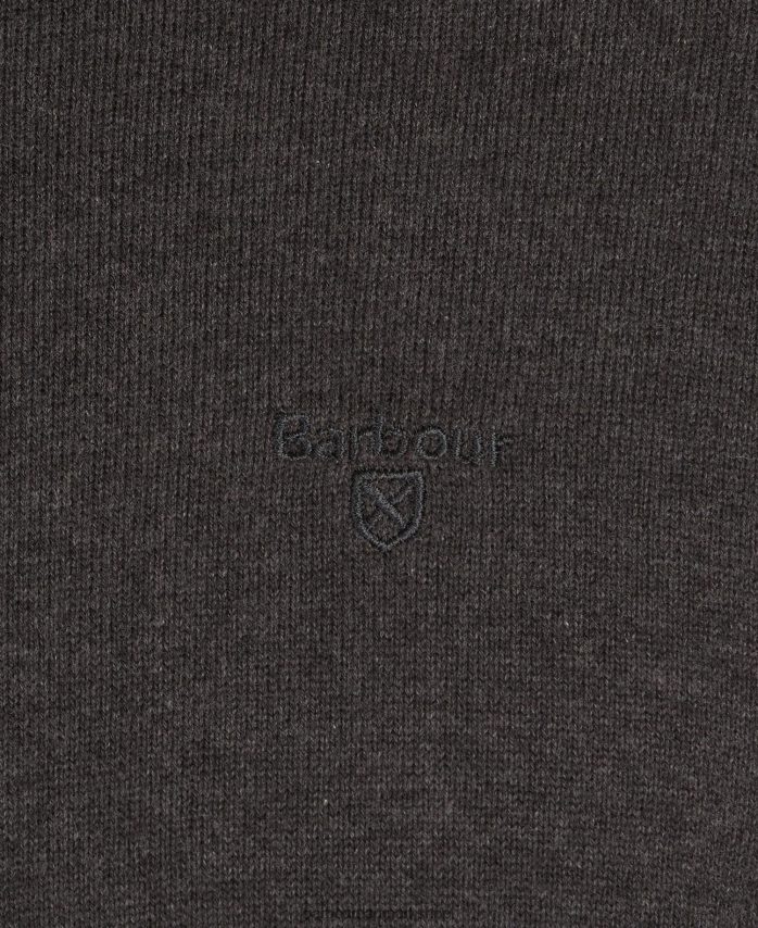 tåge pima bomuldstrøje med rund hals BR2BR21094 Mænd Barbour tøj