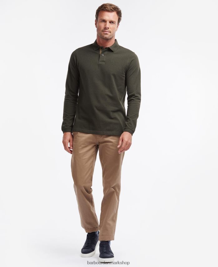 Skov essentiel langarmshirt-sport BR2BR2552 Mænd Barbour tøj