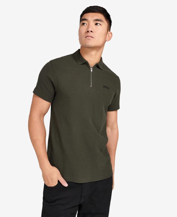 Skov gauge poloshirt med lynlås BR2BR2610 Mænd Barbour tøj