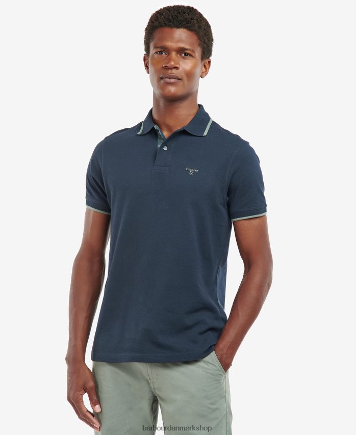 agave grøn easington poloshirt BR2BR2684 Mænd Barbour tøj