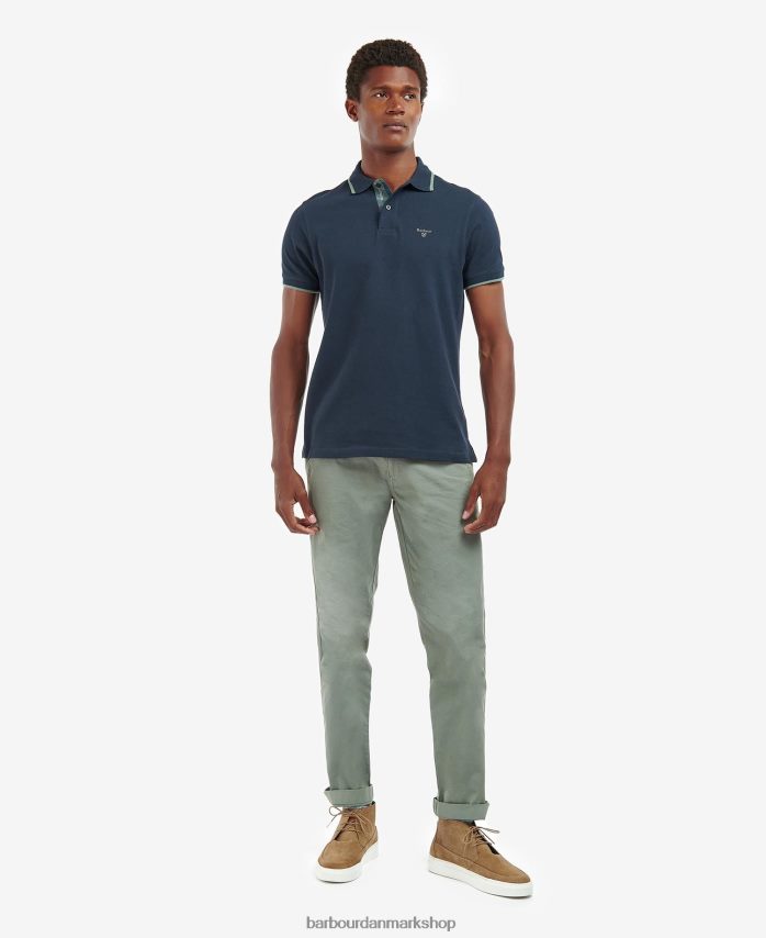 agave grøn easington poloshirt BR2BR2684 Mænd Barbour tøj
