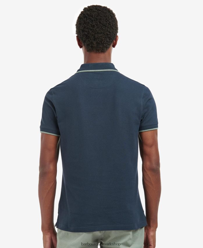 agave grøn easington poloshirt BR2BR2684 Mænd Barbour tøj