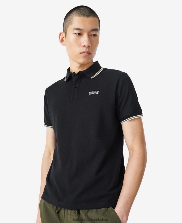 arkiv oliven rytter tippet poloshirt BR2BR2646 Mænd Barbour tøj