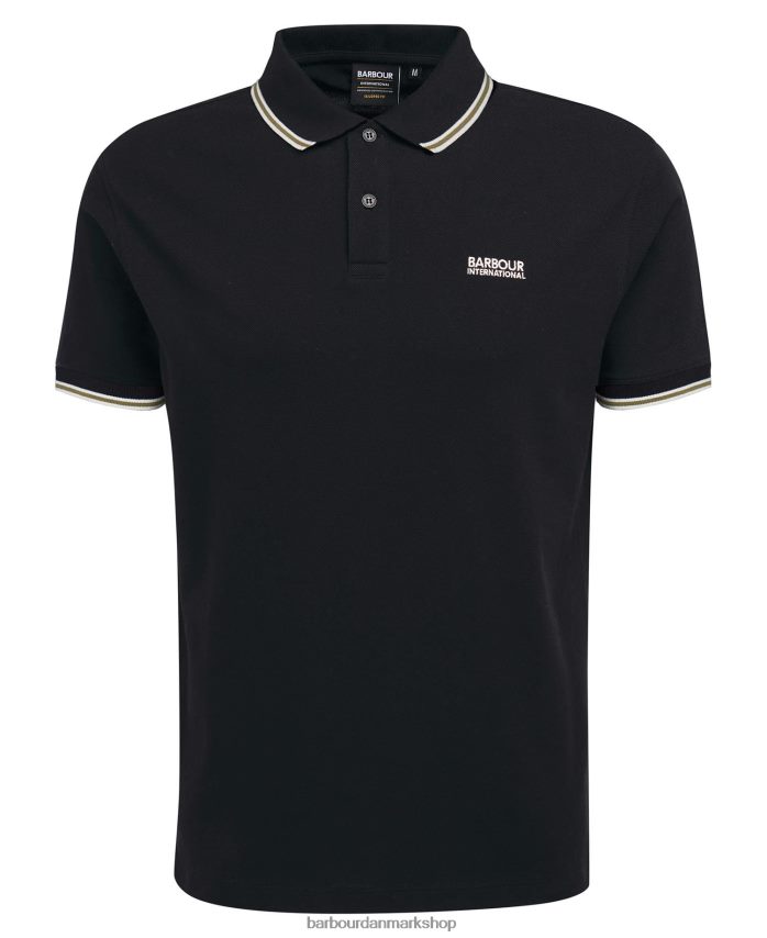 arkiv oliven rytter tippet poloshirt BR2BR2646 Mænd Barbour tøj