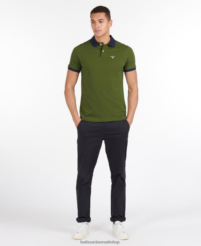 arv blå lynton poloshirt BR2BR2547 Mænd Barbour tøj