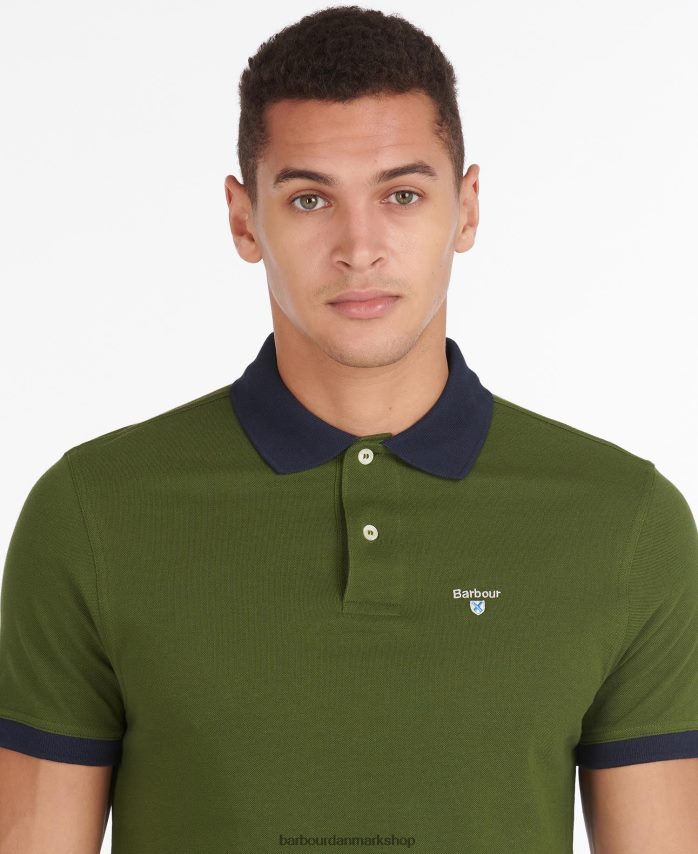 arv blå lynton poloshirt BR2BR2547 Mænd Barbour tøj