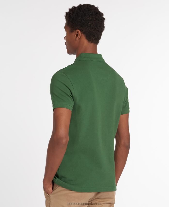 atlantisk blå sports polo shirt BR2BR2567 Mænd Barbour tøj