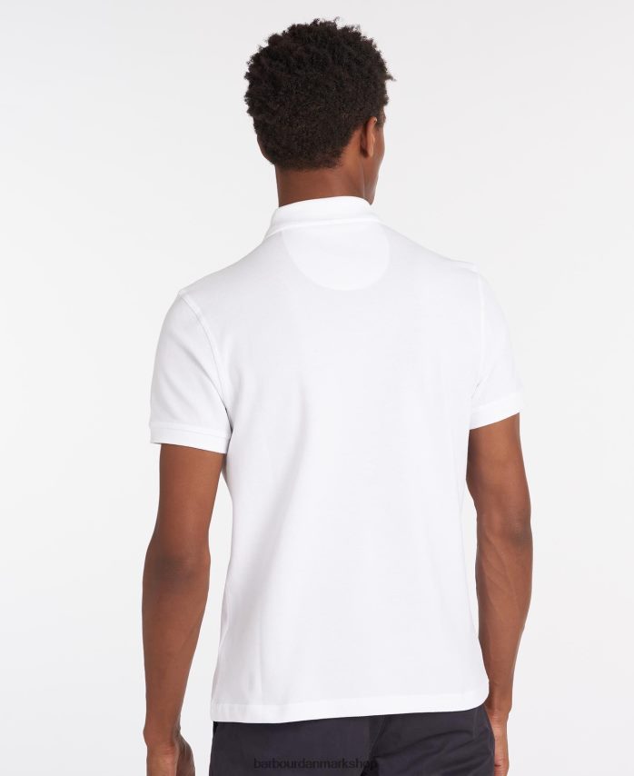 atlantisk blå sports polo shirt BR2BR2576 Mænd Barbour tøj