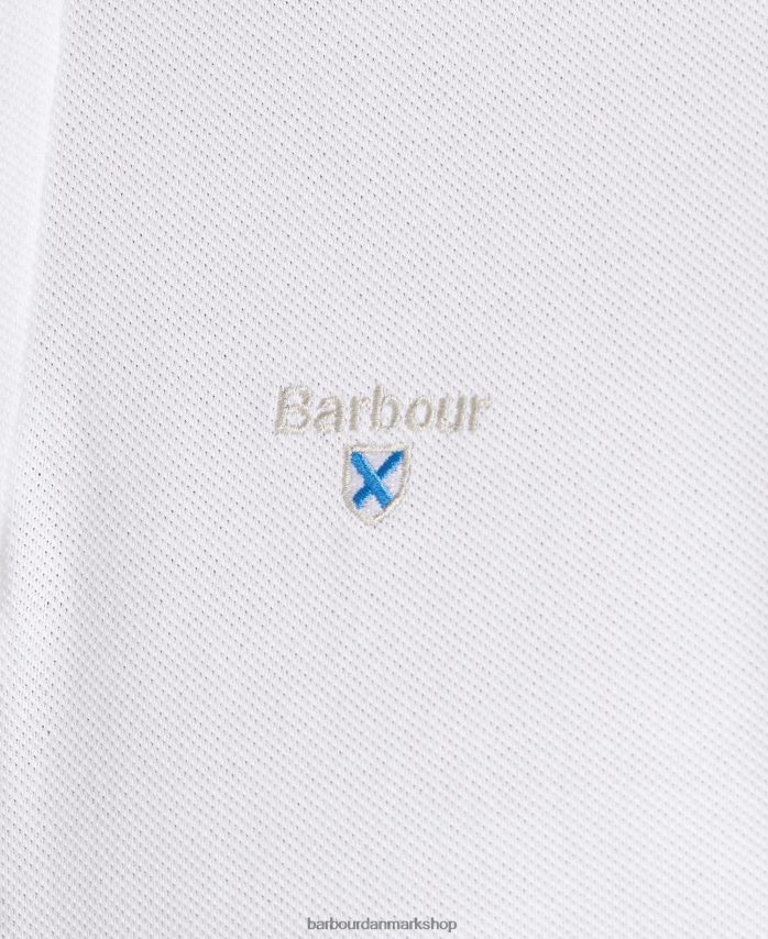 atlantisk blå sports polo shirt BR2BR2576 Mænd Barbour tøj