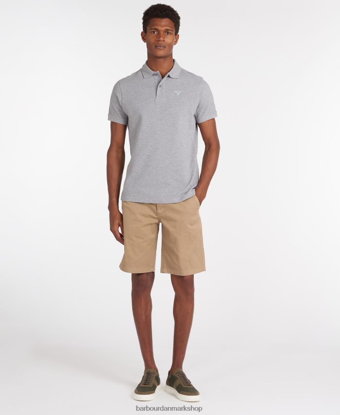 atlantisk blå sports polo shirt BR2BR2578 Mænd Barbour tøj