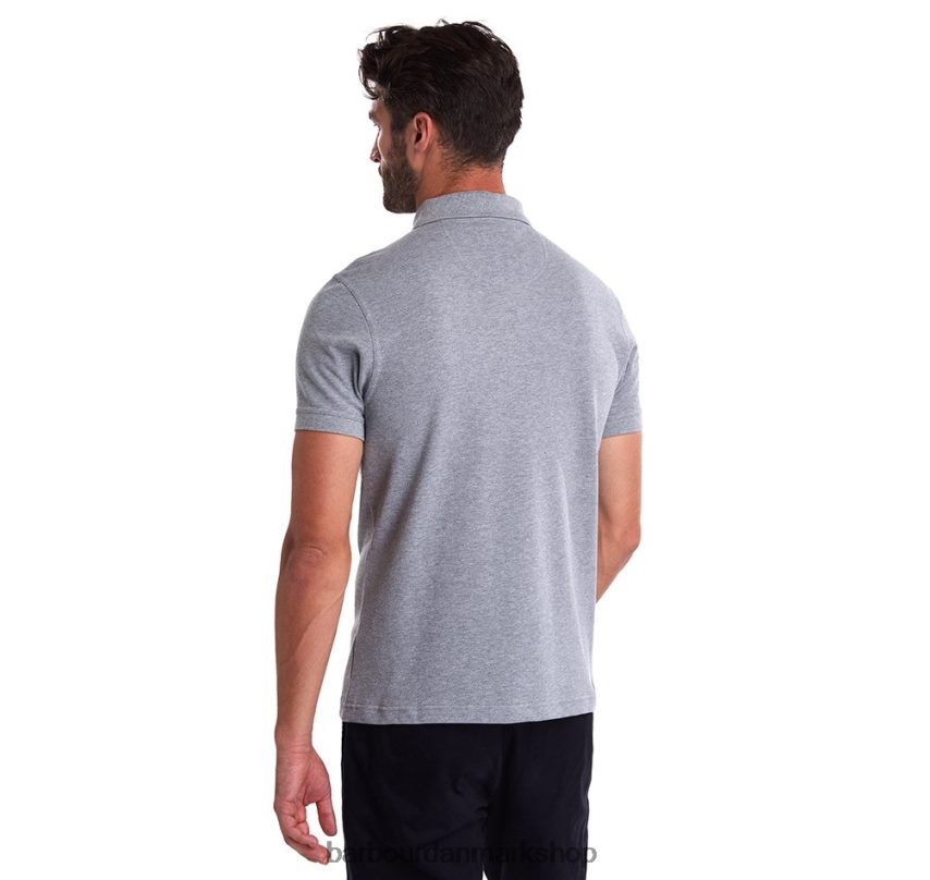 atlantisk blå sports polo shirt BR2BR2578 Mænd Barbour tøj