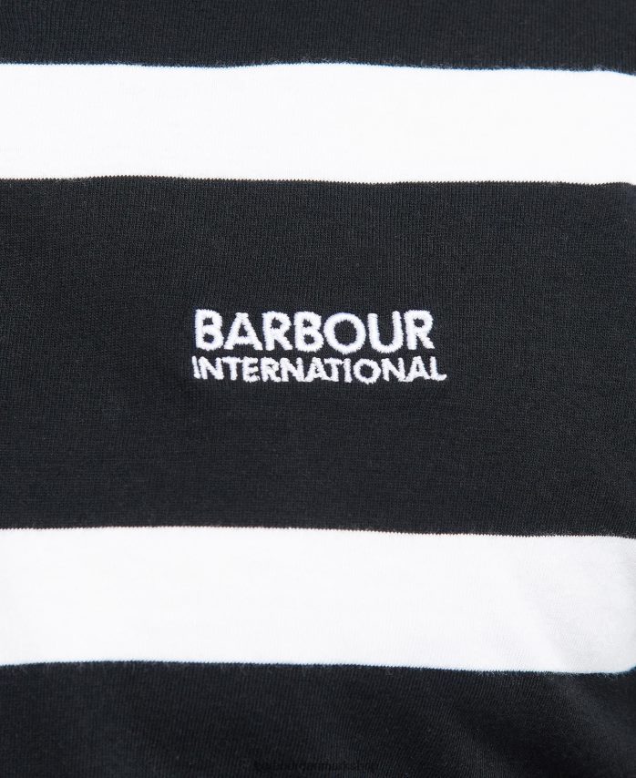 blå horisont/hvid cobain stribet poloshirt BR2BR2692 Mænd Barbour tøj