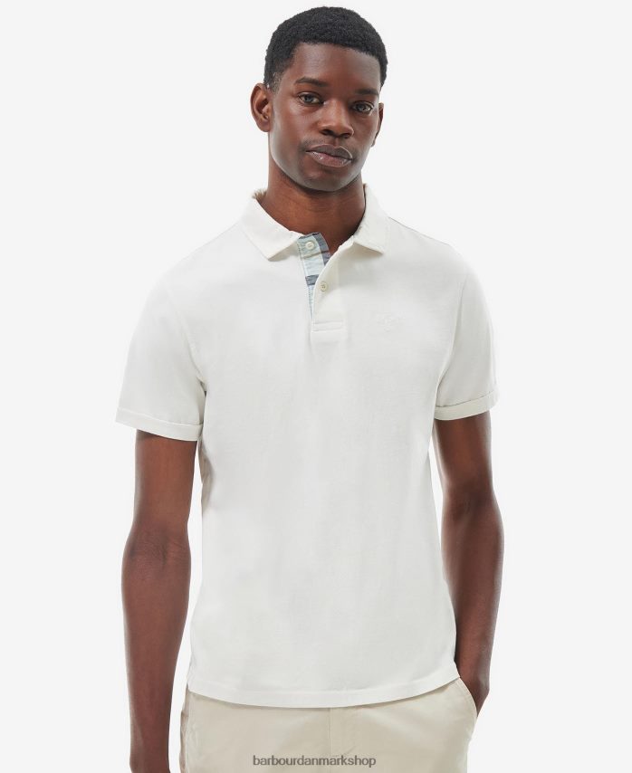 blå kridt kirkhill poloshirt BR2BR2593 Mænd Barbour tøj