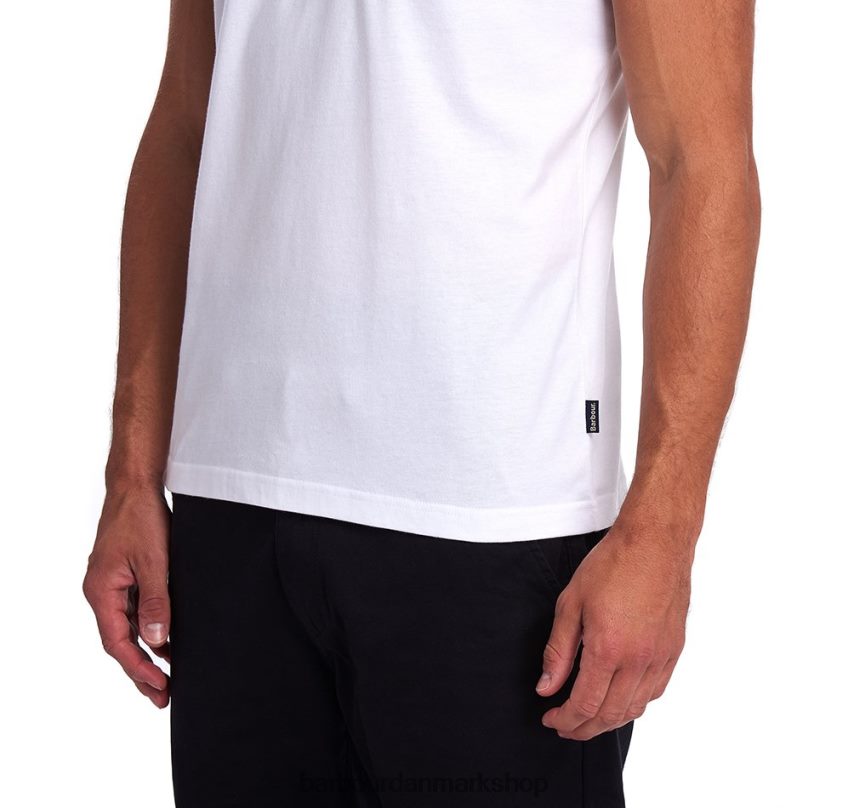 blåt stål corpatch poloshirt BR2BR2624 Mænd Barbour tøj