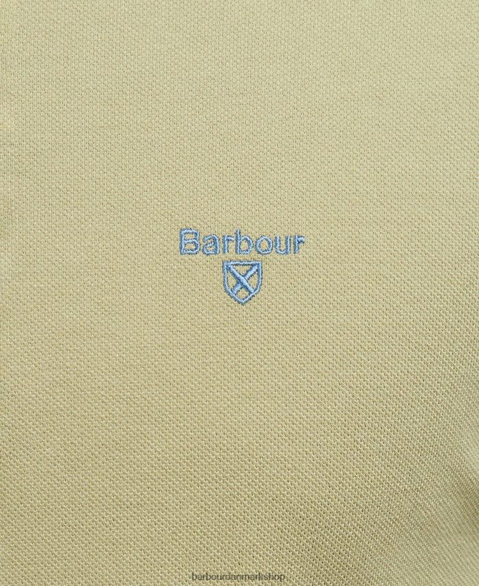 bleget oliven finkle poloshirt BR2BR2648 Mænd Barbour tøj
