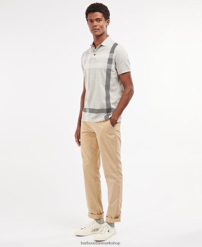 brændt oliven blaine poloshirt BR2BR2543 Mænd Barbour tøj