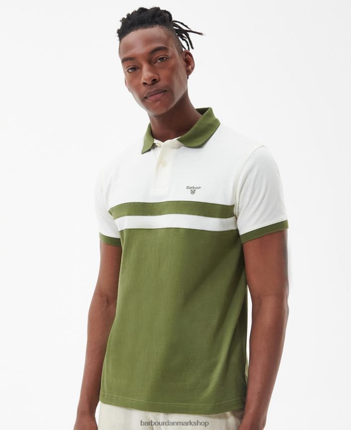 brændt oliven bonnington poloshirt BR2BR2607 Mænd Barbour tøj