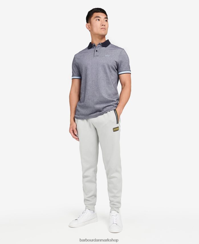 chambray blå/hvisk hvid whateley poloshirt BR2BR2664 Mænd Barbour tøj