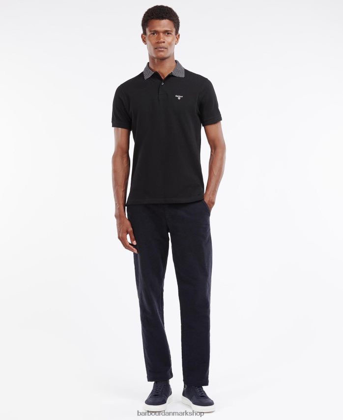 dk bordeaux bothain poloshirt BR2BR2738 Mænd Barbour tøj