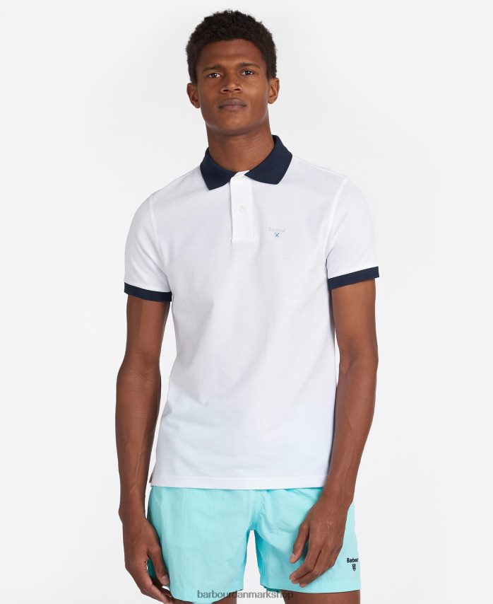 falmet æble lynton poloshirt BR2BR2649 Mænd Barbour tøj