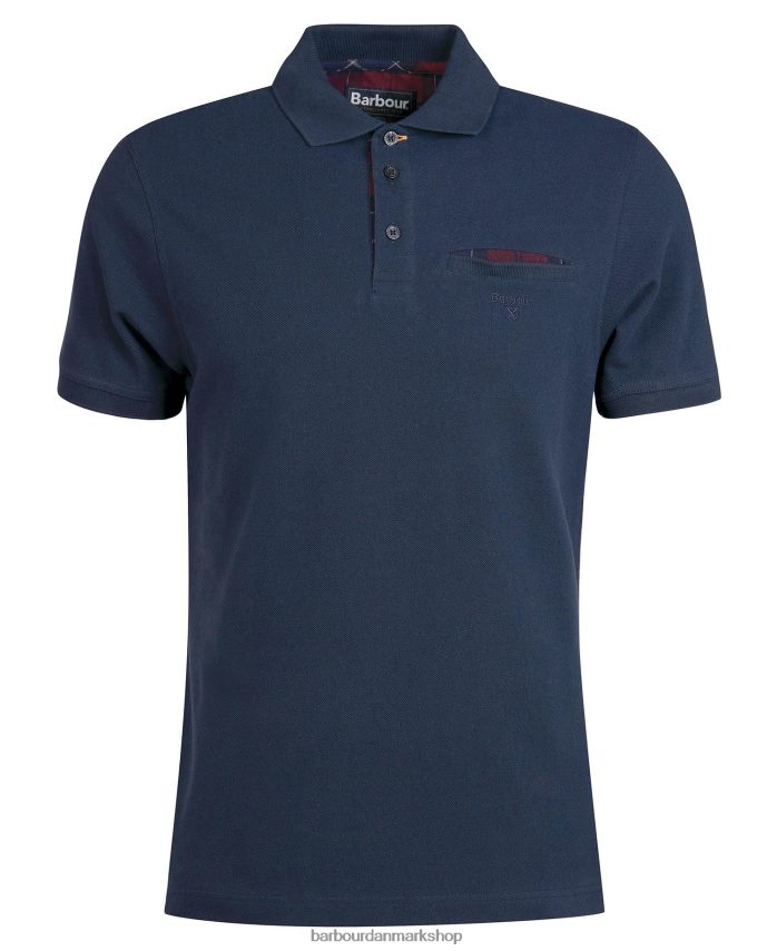 grå mergel barwick poloshirt BR2BR2702 Mænd Barbour tøj