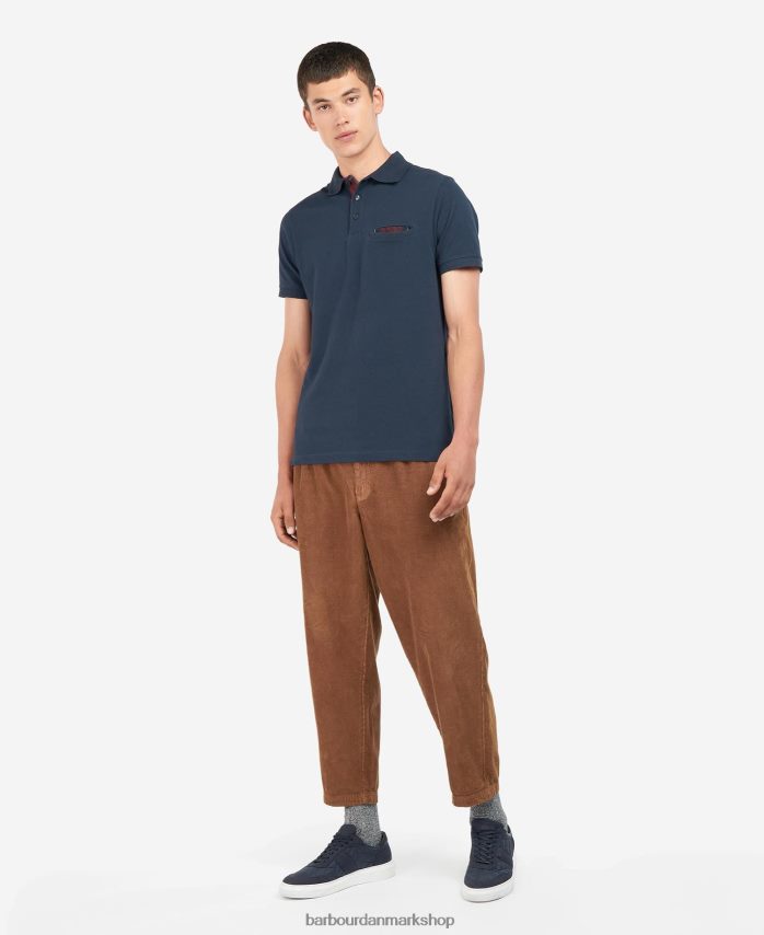 grå mergel barwick poloshirt BR2BR2702 Mænd Barbour tøj