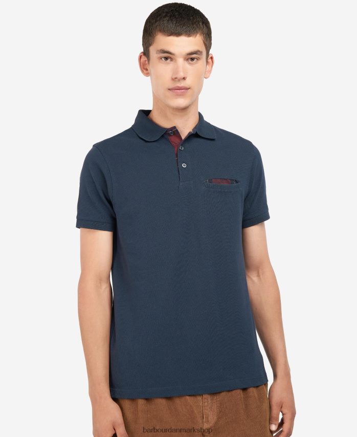 grå mergel barwick poloshirt BR2BR2702 Mænd Barbour tøj