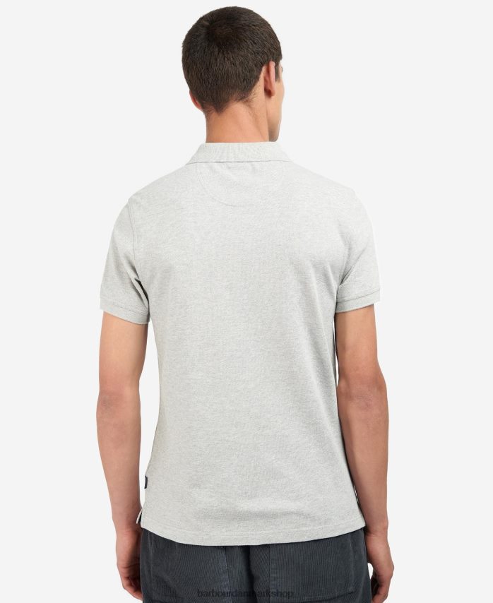 grå mergel barwick poloshirt BR2BR2721 Mænd Barbour tøj