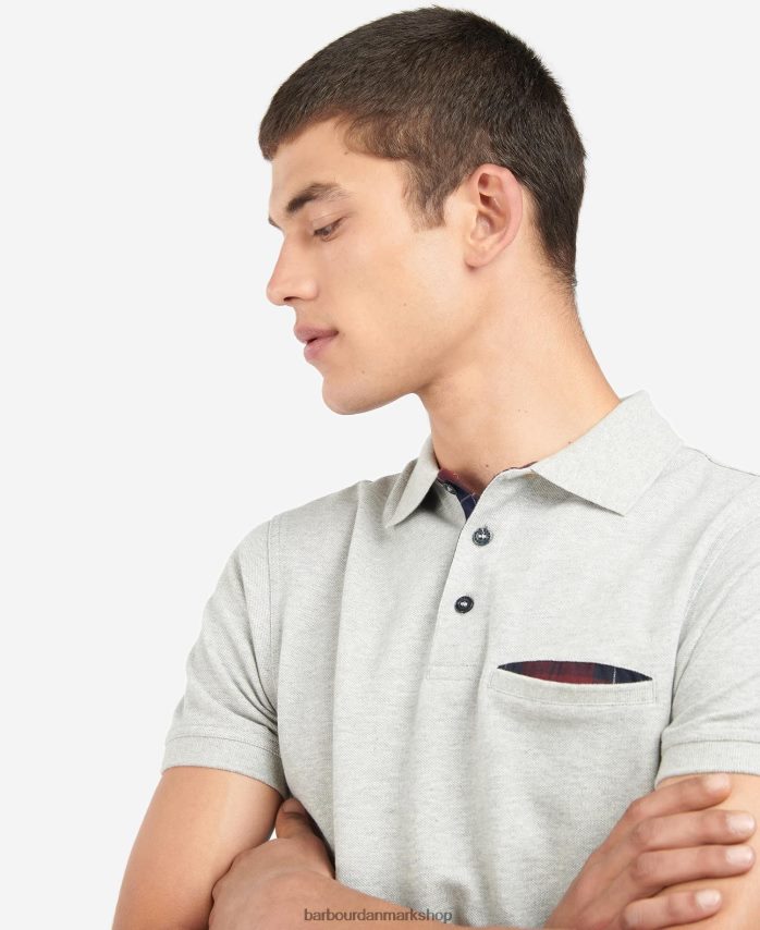 grå mergel barwick poloshirt BR2BR2721 Mænd Barbour tøj