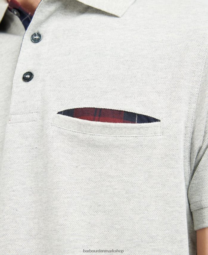 grå mergel barwick poloshirt BR2BR2721 Mænd Barbour tøj