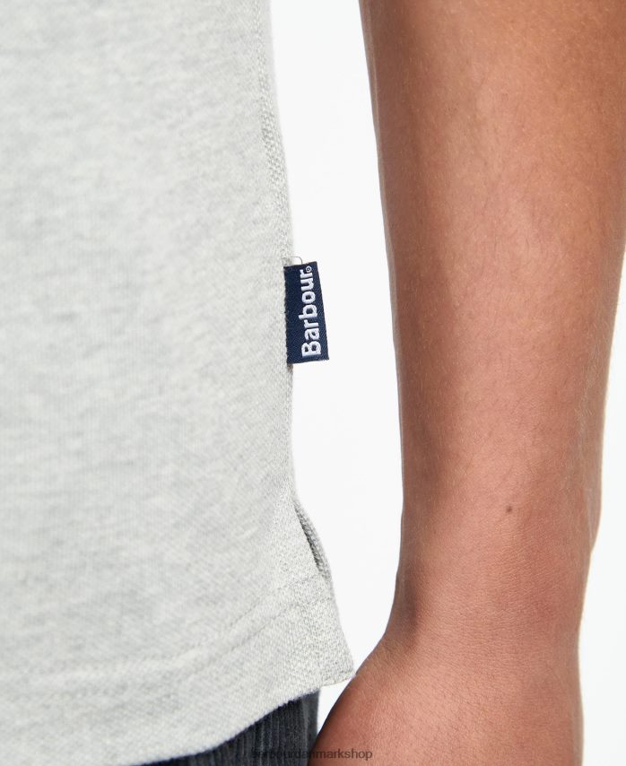 grå mergel barwick poloshirt BR2BR2721 Mænd Barbour tøj