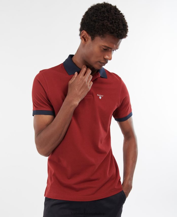 grå mergel lynton poloshirt BR2BR2604 Mænd Barbour tøj