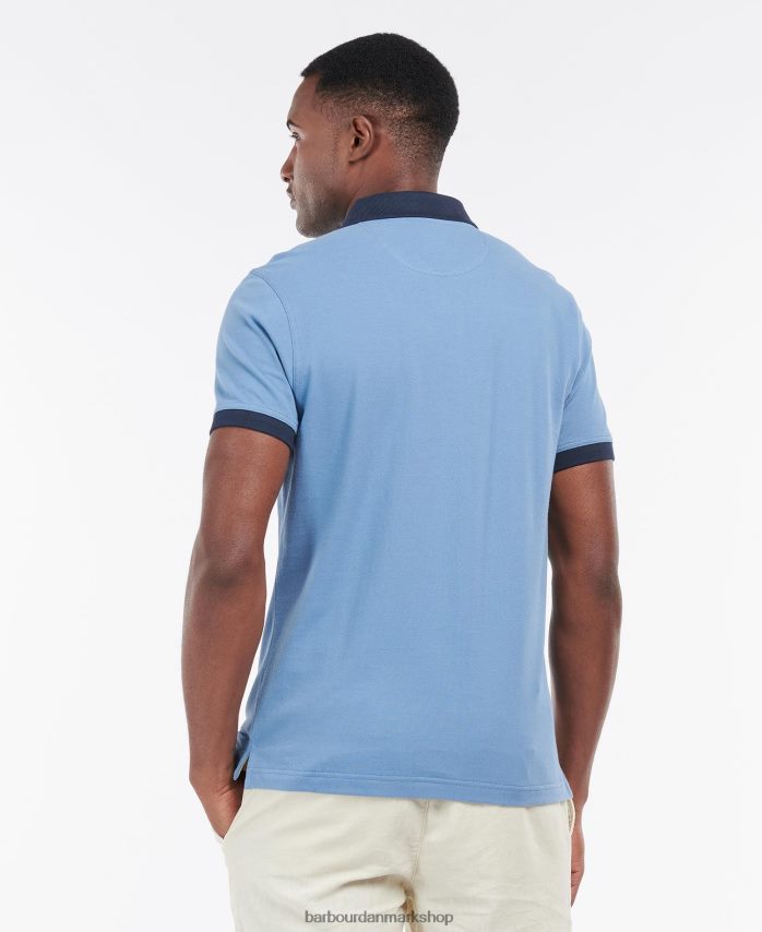 grå mergel lynton poloshirt BR2BR2650 Mænd Barbour tøj