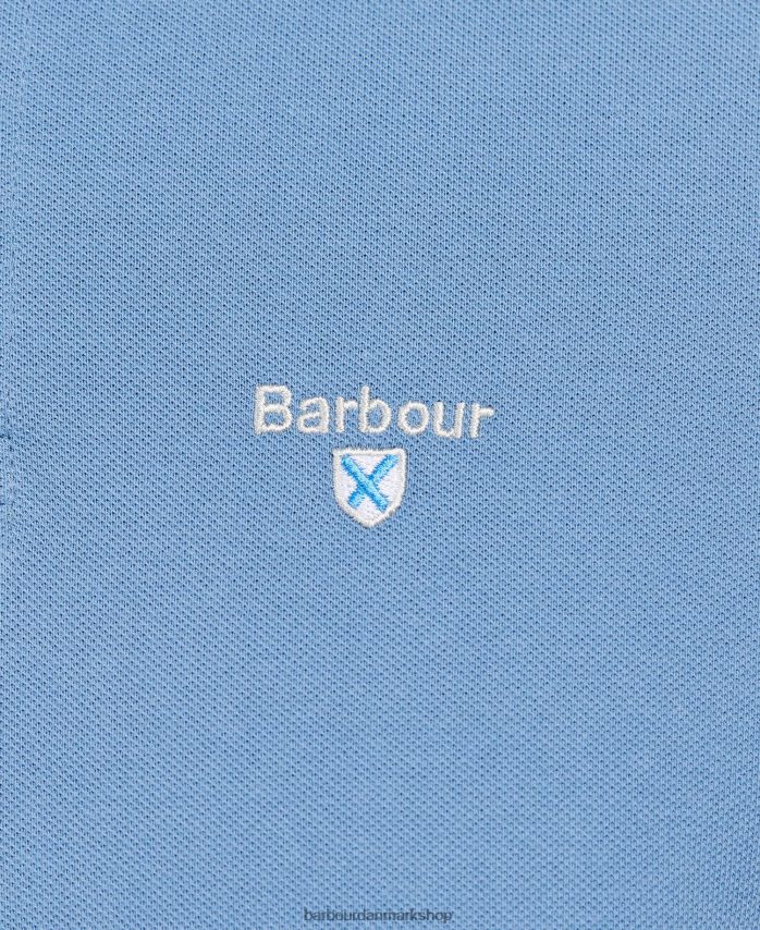 grå mergel lynton poloshirt BR2BR2650 Mænd Barbour tøj