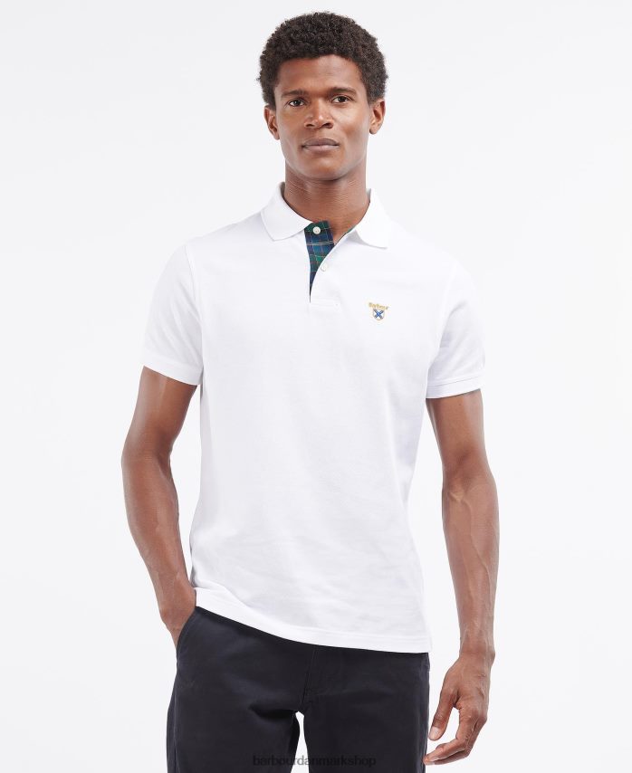 grå mergel samfund poloshirt BR2BR2611 Mænd Barbour tøj
