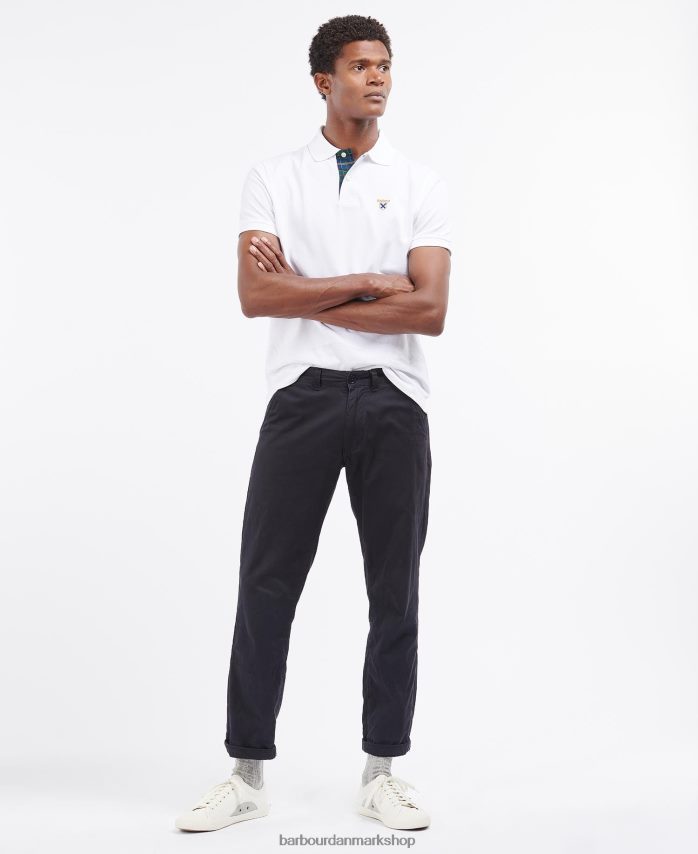 grå mergel samfund poloshirt BR2BR2611 Mænd Barbour tøj