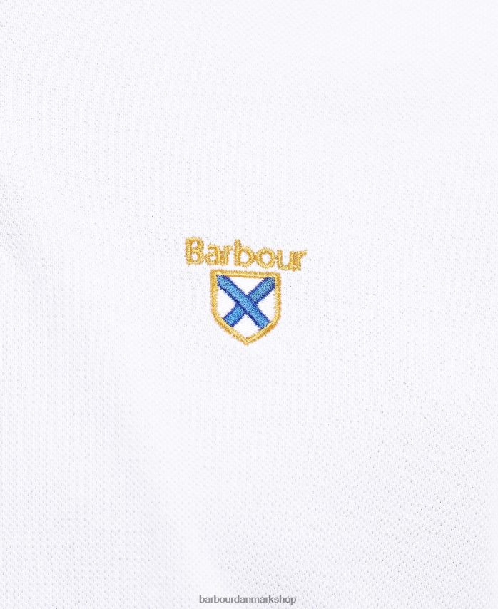 grå mergel samfund poloshirt BR2BR2611 Mænd Barbour tøj