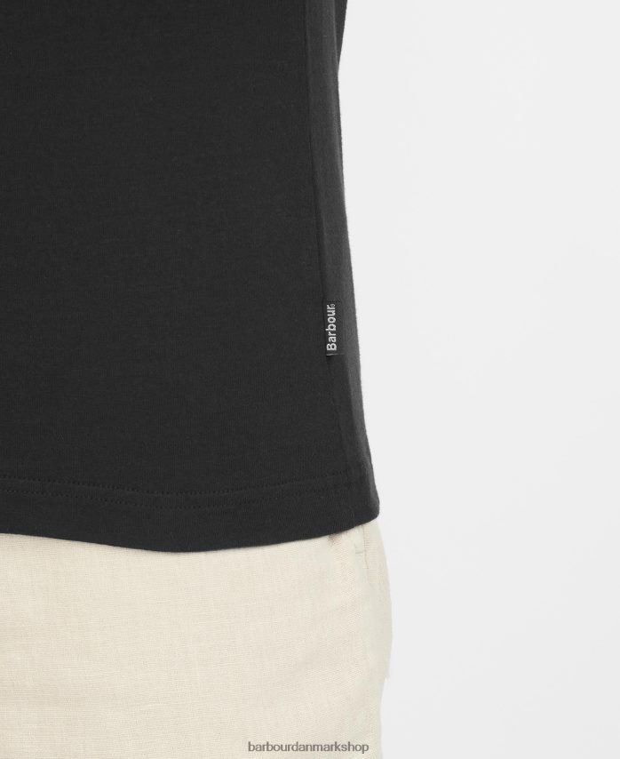 grå mergel/sten corpatch poloshirt BR2BR2554 Mænd Barbour tøj