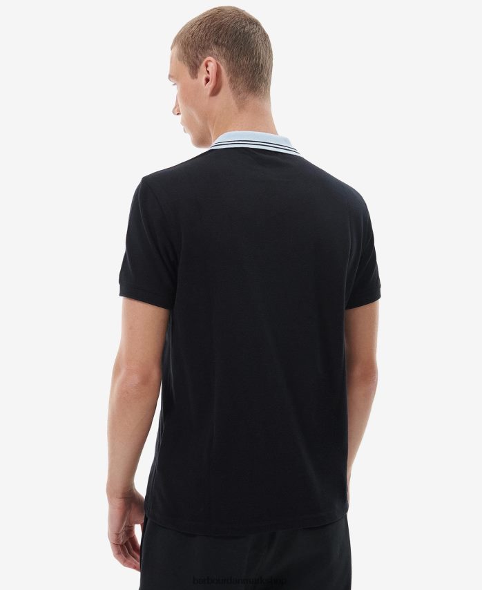 grå mergel ziggy poloshirt BR2BR2696 Mænd Barbour tøj