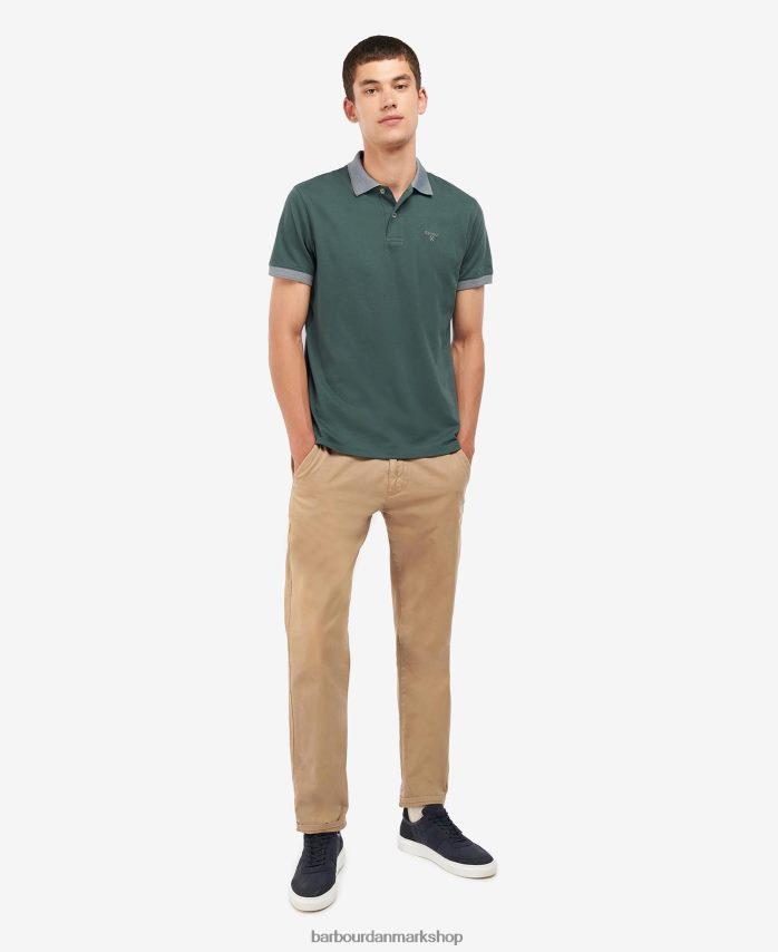 grønne gavle cornsay poloshirt BR2BR2562 Mænd Barbour tøj