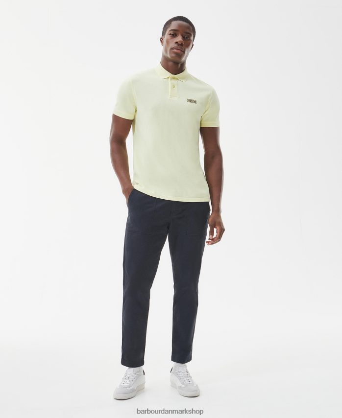 gul dis essentiel poloshirt BR2BR2655 Mænd Barbour tøj